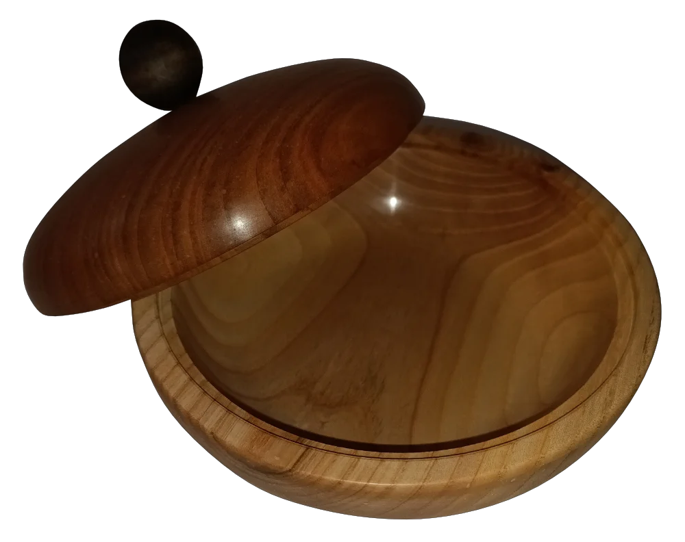 miska jasan třešeň mořený buk 17x8,5cm